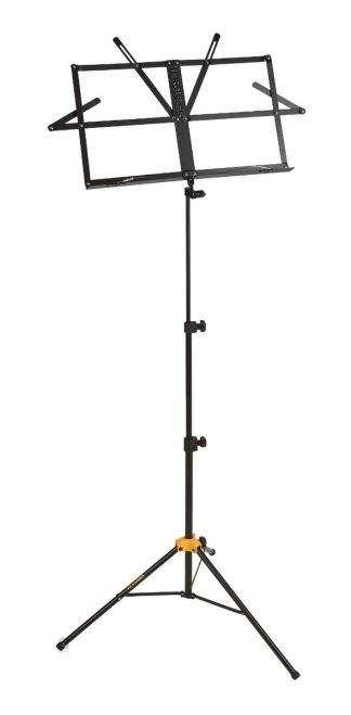 Hercules Bs050b Atril 3 Tramos Plegable Hasta 1,20 Con Funda
