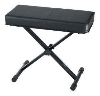 Banqueta Para Piano Gator Gfw-key-bnch-1 Ajustable Negro Acero 61x32 Cm