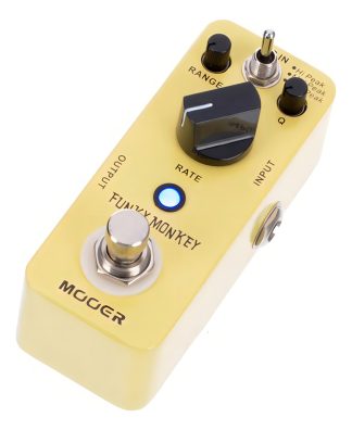 Pedal Efecto Mooer Guitarra Auto Wah Funky Monkey Cuot Color Amarillo