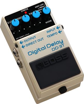Boss Dd3t Digital Delay Pedal Para Guitarra Con Tap Tempo