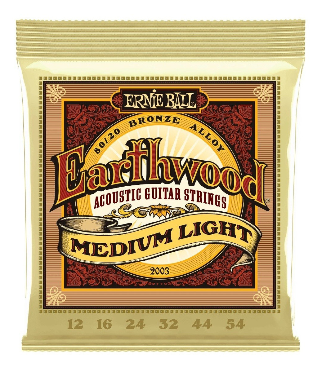 Ernie Ball Eb2003 012 Encordado Guitarra Acustica Bronze