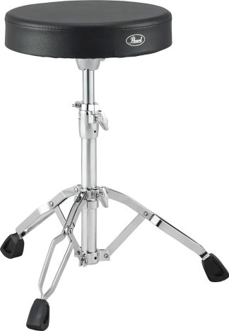 Banqueta Pearl Redonda Con Memoria Pata Doble Bateria Cuo