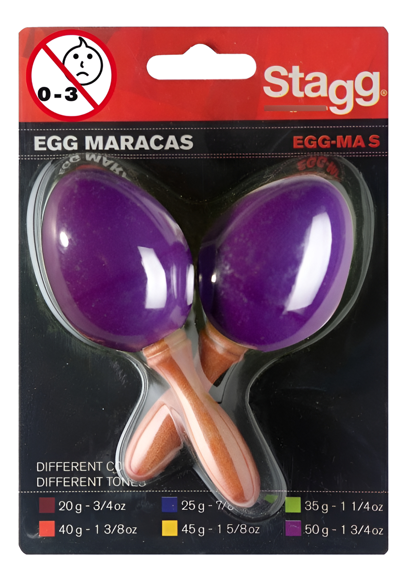 Stagg Segms Huevos Ritmicos Mini Maraca Shaker Par Consultar