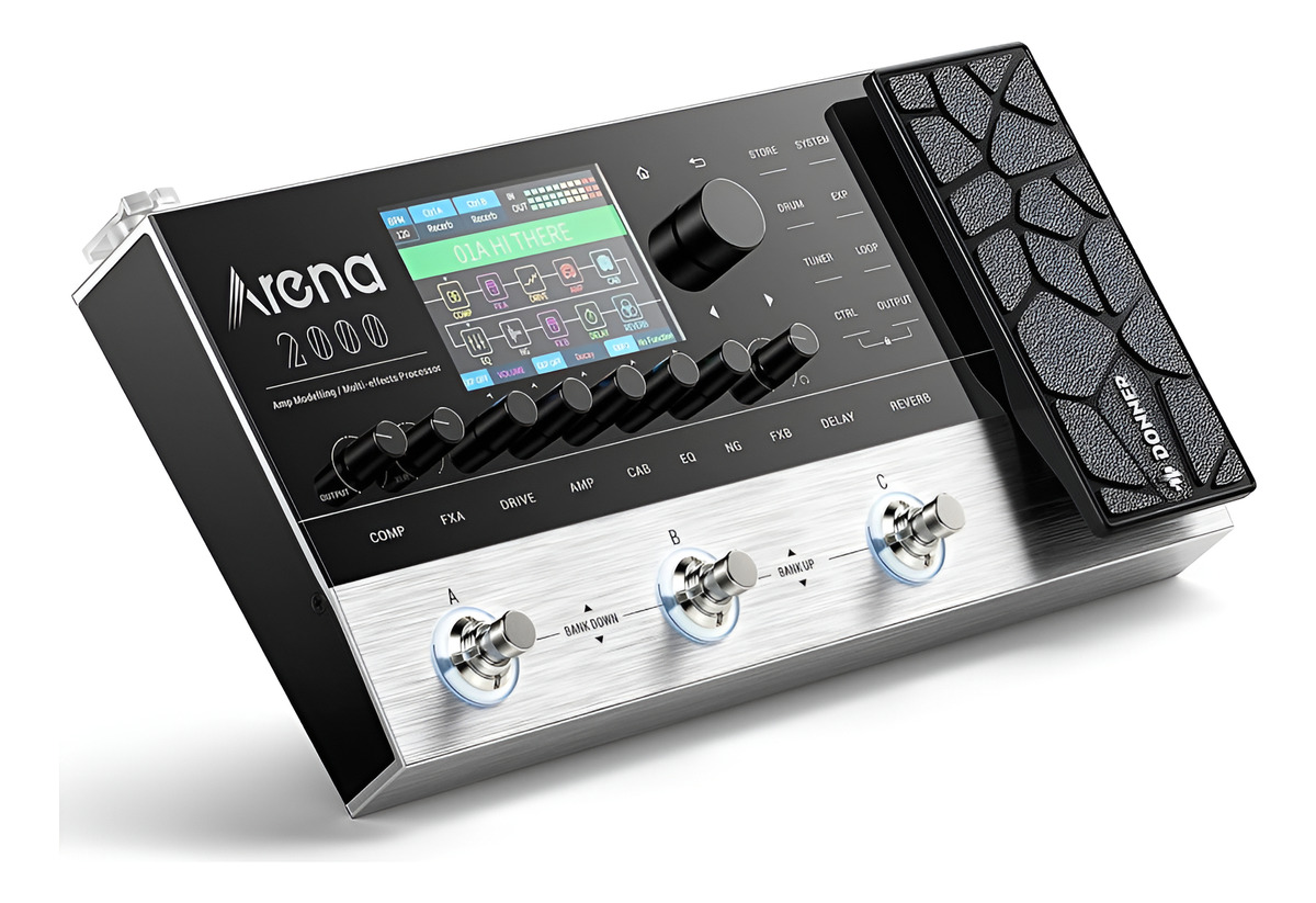 Donner Arena 2000 Pedalera Multi Efecto Para Guitarra Ir