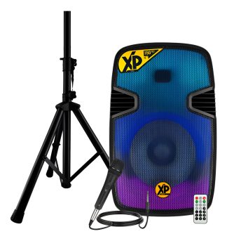 Xp Audio Xp15150kit Bafle Activo 150 Watts Soporte Microfono