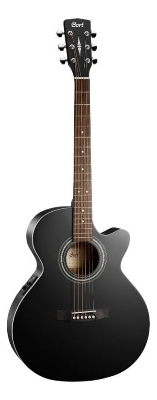 Guitarra Electroacustica Cort Sfx Me Eq Black Satin