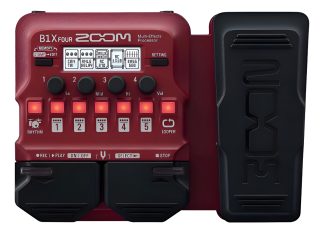 Zoom B1x Four Pedalera Multiefecto Bajo Usb
