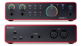Focusrite Scarlett 2i2 4th Gen Placa De Sonido 2 Canales