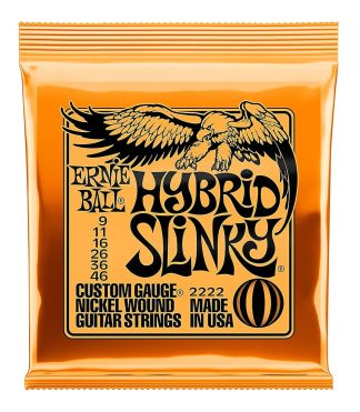 Encordaje Guitarra Slinky Nickel W. Ernie Ball 2222