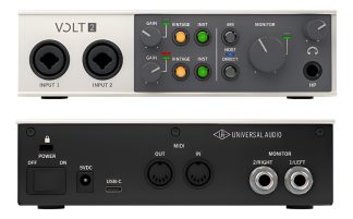 Universal Audio Volt2 Placa De Sonido Usb 2 Canales Pre Amp