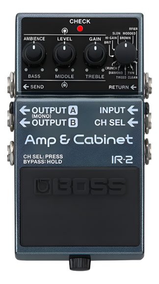 Boss Ir2 Pedal Simulador De Cabina
