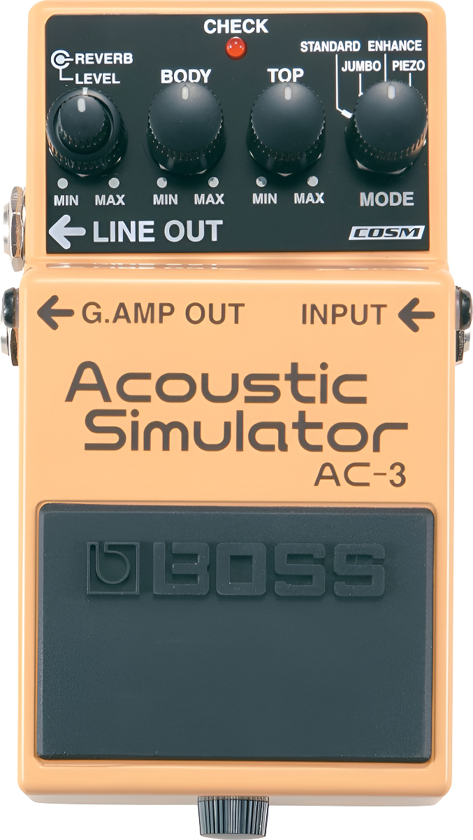 Boss Ac3 Pedal Simulador De Guitarra Acustica Acoustic