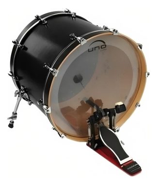 Parche Bombo Uno By Evans Ubd22eq4 Clear Simple 22 Transparente