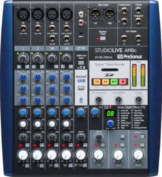 Presonus Studiolive Ar8c Consola 8 Canales Placa Multipista