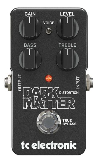 Pedal De Efecto Tc Electronic Dark Matter Distortion Negro