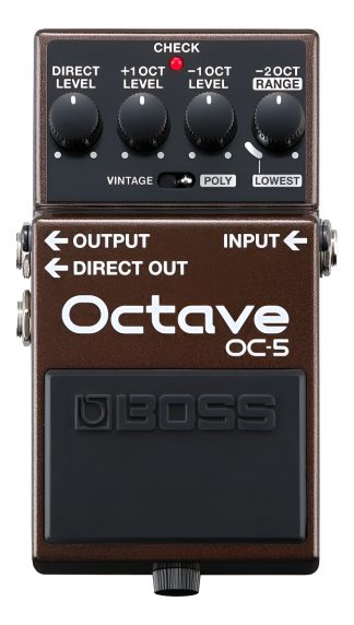 Boss Oc5 Pedal Octavador Para Guitarra Bajo