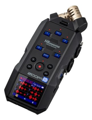 Grabador De Audio Portátil Zoom H6essential De 6 Pistas Y 32 Bits
