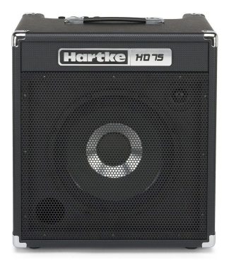 Amplificador Combo Bajo Hartke Hd75 75w Hydrive 2 Canales Negro