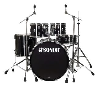 Sonor Aq1 Stage 22 Bateria 5 Cuerpos Birch Fierros