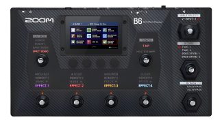 Zoom B6 Pedalera Multi Efecto Para Bajo Pantalla Tactil Usb
