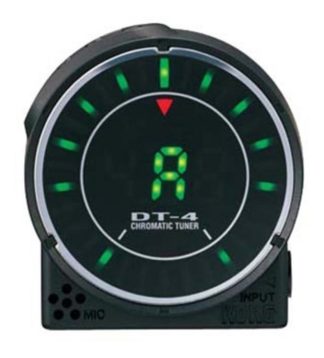 Afinador Cromático Estroboscópico Korg Dt-4 Guitarra Acústica Y Eléctrica