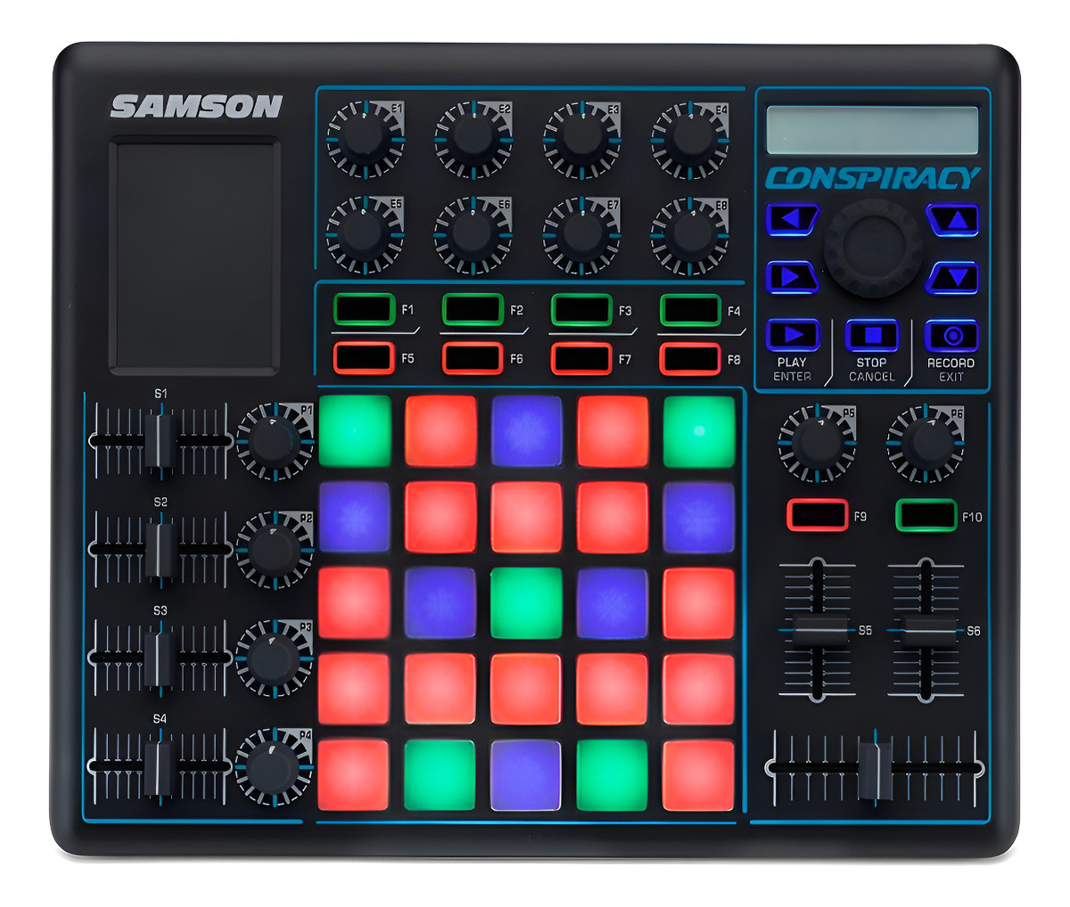 Samson Conspir Controlador Dj 2 Canales 25 Pads Potes
