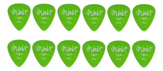 Jim Dunlop 486rml Medium Light Green Gels 0.60 Pack 6 Puas