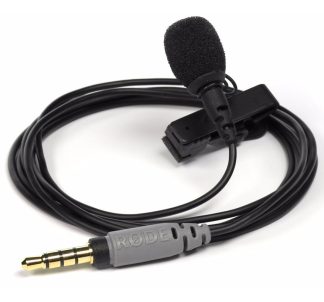 Micrófono Rode Smartlav Plus Condensador Omnidireccional Color Negro