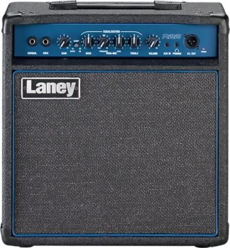 Amplificador Combo Bajo Laney Rb2 30w Parlante 10 Ecualizador 3 Bandas Negro