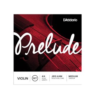 Daddario J810 4/4 Prelude Encordado Para Violin Acero Solido