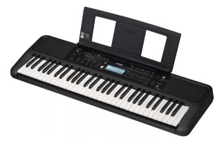 Teclado Musical Yamaha Psre Psre383 61 Teclas Negro