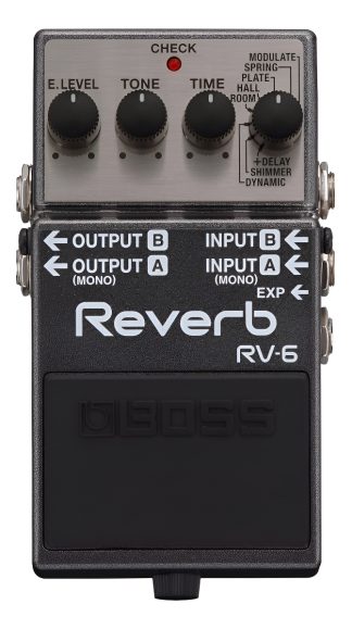Boss Rv6 Pedal De Reverb C/ Shimmer Y Delay