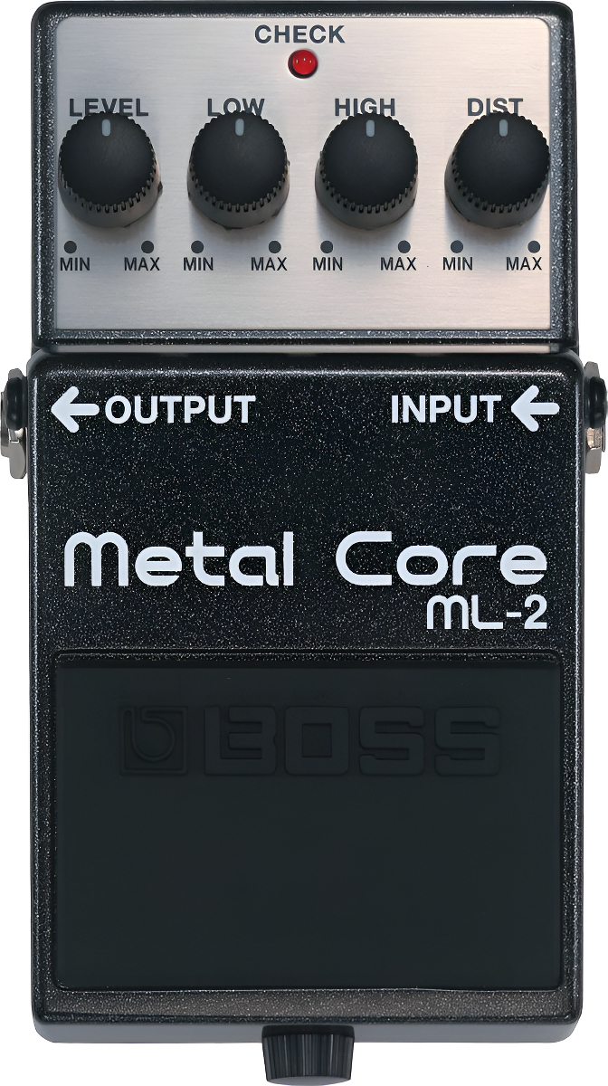 Boss Ml2 Metal Core Pedal De Distorsion