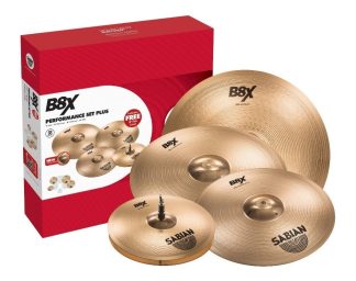 Sabian B8x Set Platillos Hh 14 Crash 16 Ride 20 Crash 18
