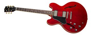 Gibson Es335 Lh Semi Hollow 1/2 Caja 335 Zurda Made In Usa