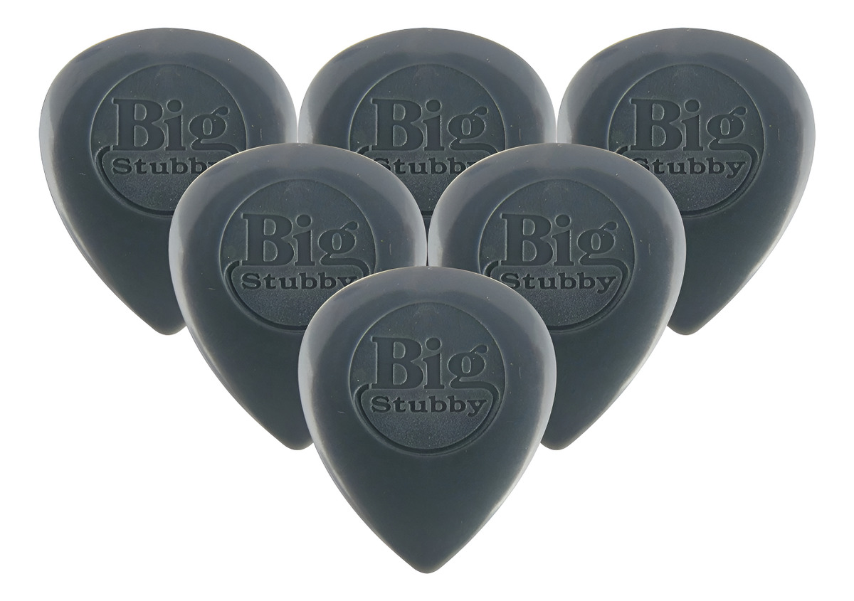 Jim Dunlop Nyl Big Stubby Pack 6 Puas 3.0