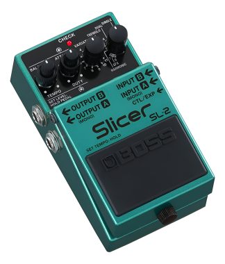 Boss Sl2 Pedal De Efectos Para Guitarra Eléctrica Slicer Color Azul Petróleo