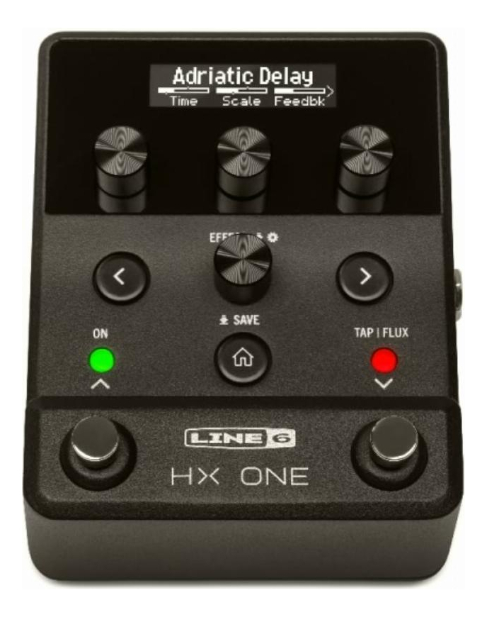 Line 6 Hx One Multiefectos Guitarra 250 Efectos Digital Lcd Negro