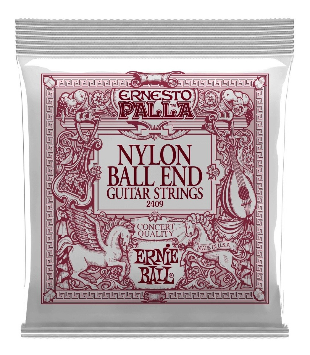 Ernie Ball 2409 Encordado Para Guitarra Criolla Ball End