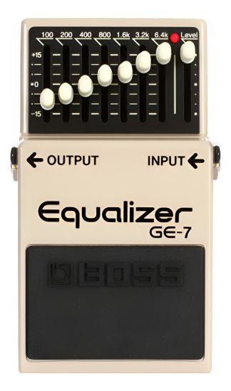Boss Ge7 Equalizer Pedal Equalizador Grafico 7 Bandas