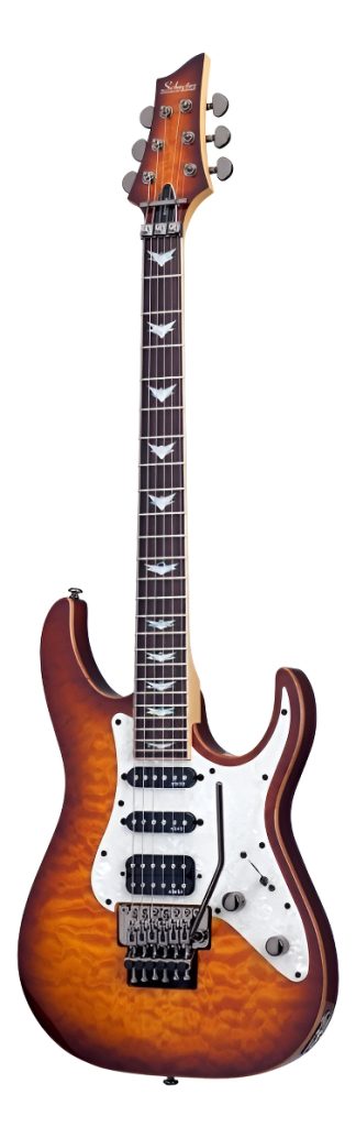 Guitarra Eléctrica Schecter Banshee-6 Fr Extreme Caoba Sunburst 6 Cuerdas