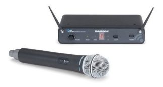 Microfono Inalambrico Samson Sistema Diversity Uhf Mano Q6 Color Negro