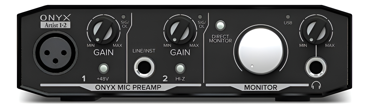 Mackie Onyx Artist 12 Placa De Sonido Usb 2x2