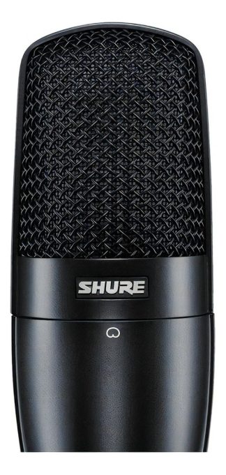 Shure Sm27 Microfono Condenser Cardioide De Membrana Grande Negro