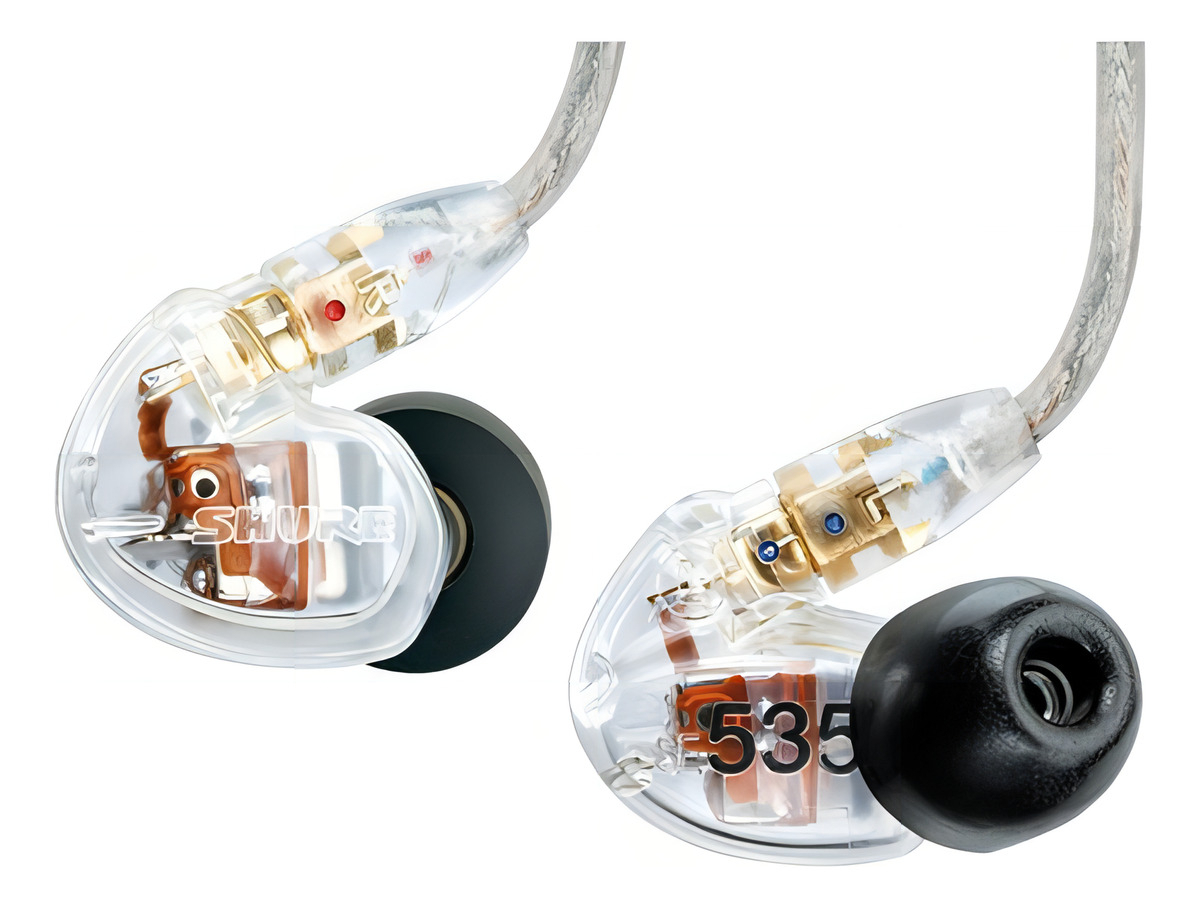 Shure Se535 Auriculares Intraurales Profesionales Color Blanco Luz Cl