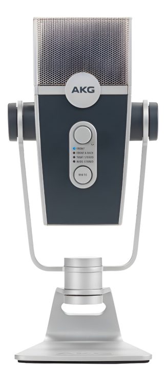 Akg C44 Usb Lyra Microfono Condenser Usb Multipatron