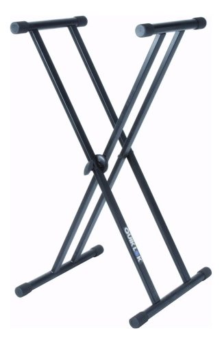 Soporte Teclado Tijera Quik Lok T20 81kg Aluminio Negro Estable