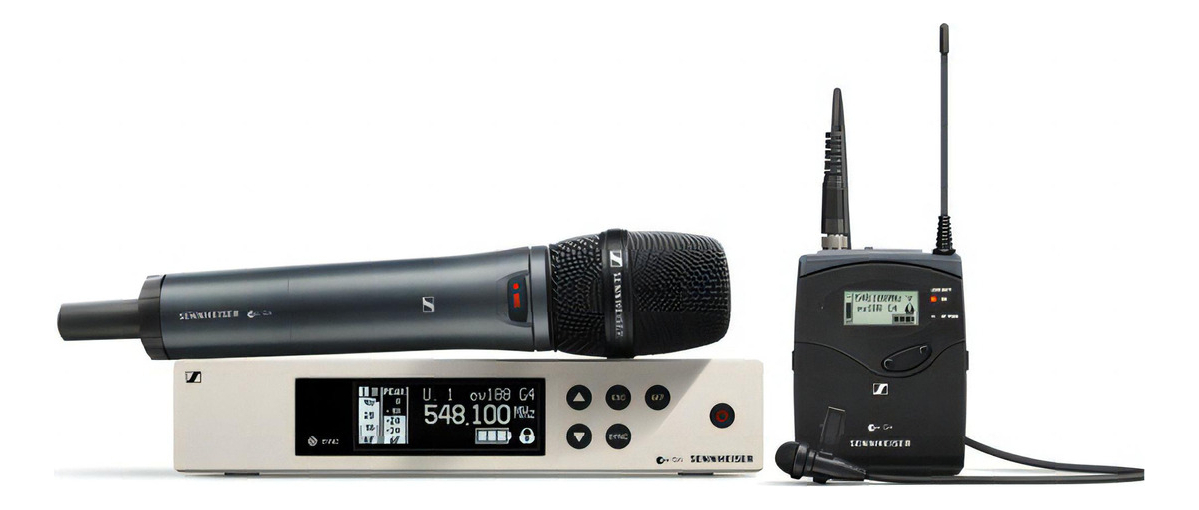 Sistema Mic. Inalámbrico Sennheiser Ew100 G4 Me2/835 S Seg Color Negro