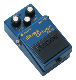 Pedal De Efecto Boss Blues Driver Bd-2 Azul