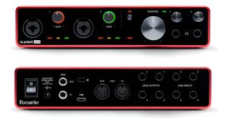 Focusrite Scarlett 8i6 3 Gen Placa De Sonido Usb C 2 Pre